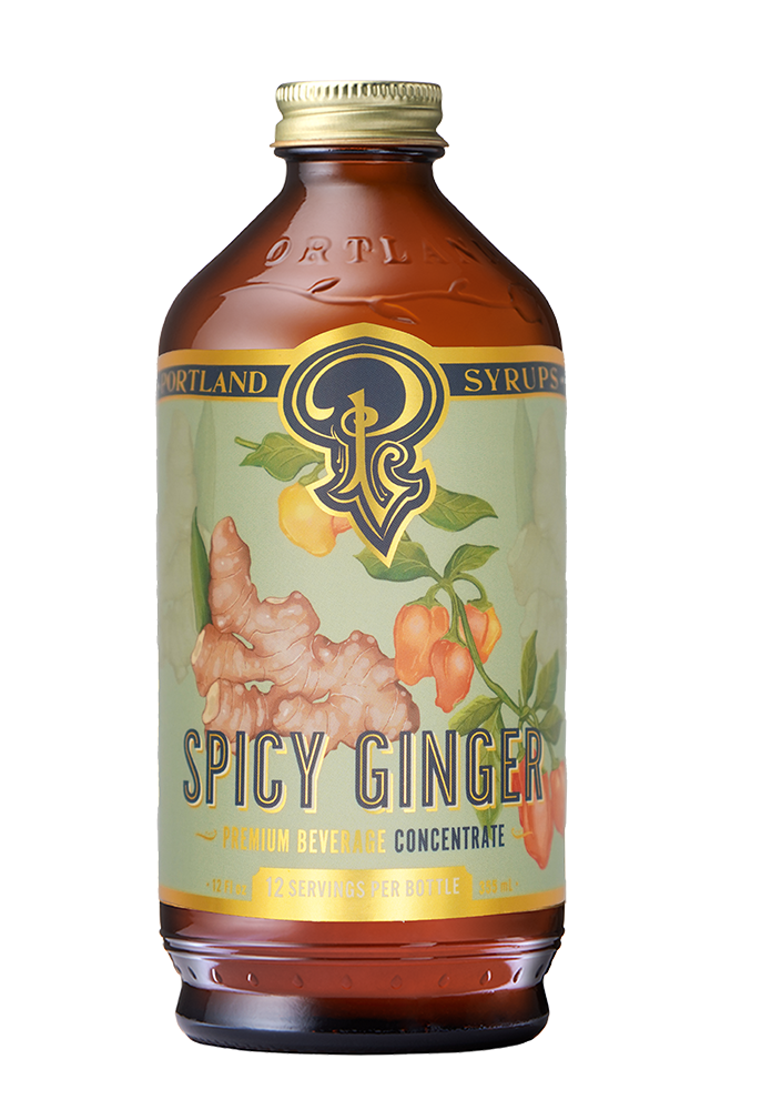Spicy Ginger Syrup for sodas and cocktails