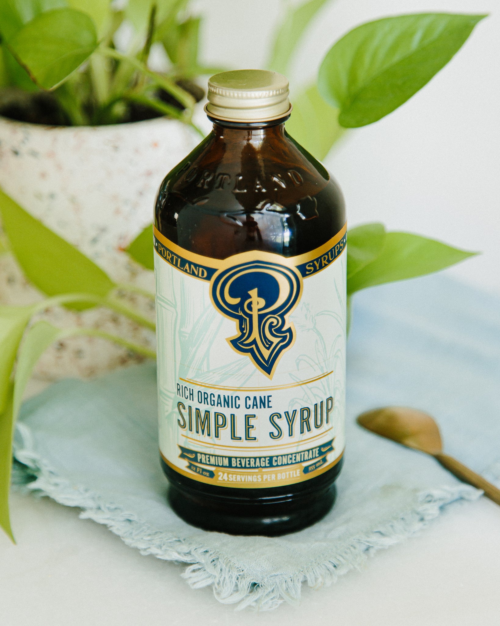 Pure Simple Syrup Brown Sugar Simple Syrup (8oz)