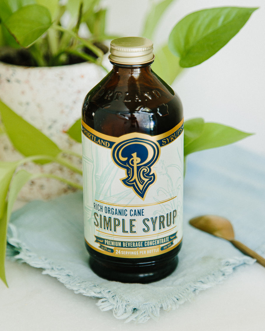 Rich Organic Cane Sugar Simple Syrup
